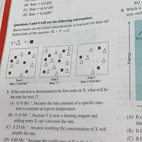 The answer for #3 is c but i don't know why