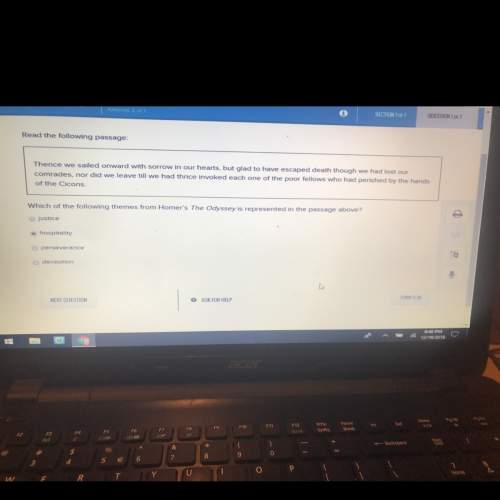 Can someone the answer i got i don’t know if it is wrong .