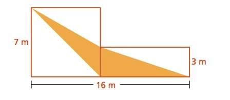 Ineed with this. the figure is made up of a square and a rectangle. find the area of the shaded reg