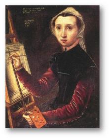 99 points, the image below is a. a self-portrait b. a painting of bruegel’s daughter c. a section o