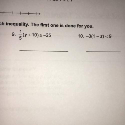 Give three solutions for each inequality. need on questions 9. and 10.