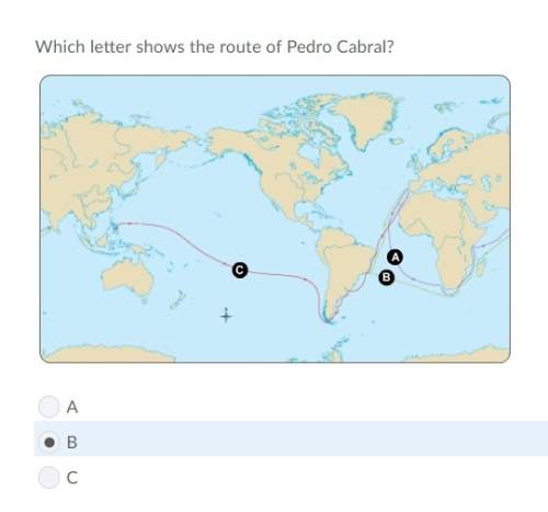 Asap! which letter shows the route of pedro cabral?