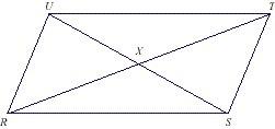Given: rstu is a parallelogram. rs = ut ru rt