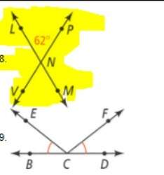 For each diagram, state two pairs of angles that are congruent