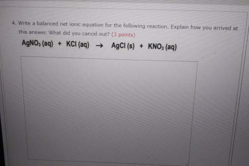 Write a balanced net ionic equation for the following reaction