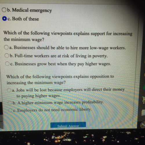 The answer for increasing minimum wage