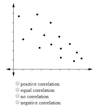 Which type of correlation is suggested by the scatter plot