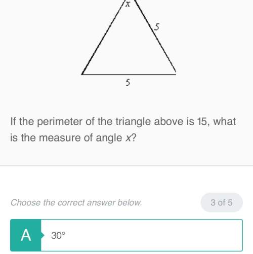 Other answer options are 45,60,75. answer asap