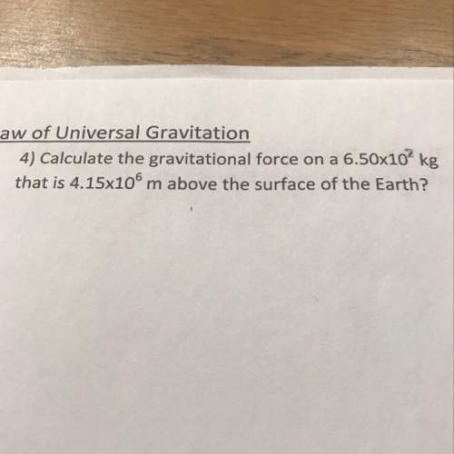 Calculate the gravitational force on a 6.50x10^2 kg thats is 4.15x10^6 above the surface of the eart