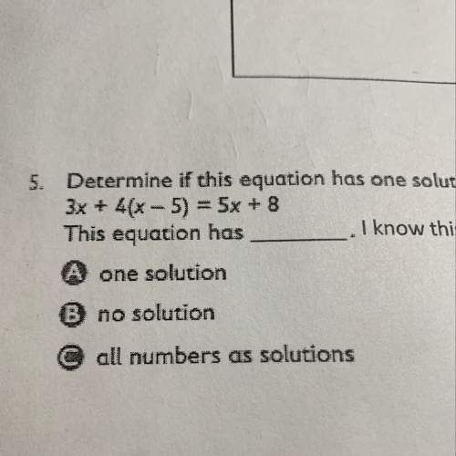 Does this equation have one solution, no solutions, or all numbers as soldiers?