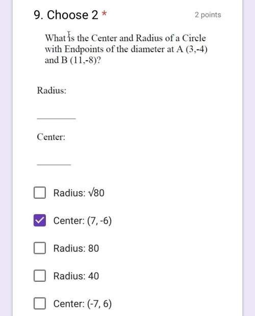 Ican’t find the radius. i have found the center but it’s impossible for me to find the radius.
