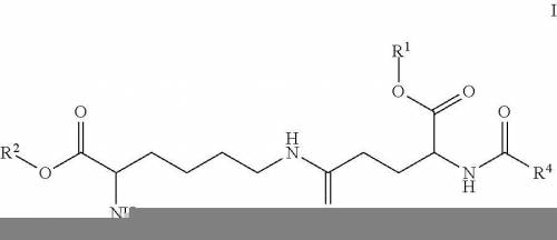 In the space below draw a dipeptide composed of lysine and glutamic acid bound together by peptide b