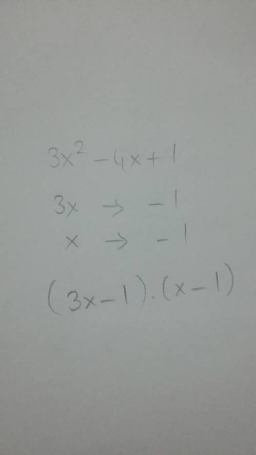 Whats the degree in this equation 3x2- 4x+ 1,
