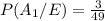 P(A_1/E)=\frac{3}{49}
