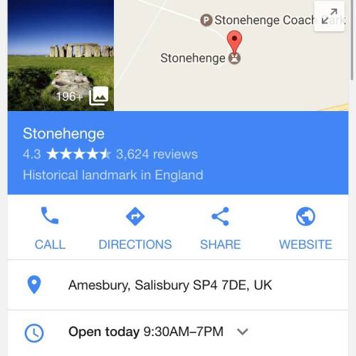 Where is the landmark stonehenge located?