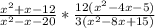 \frac{ x^{2} +x-12}{ x^{2} -x-20}* \frac{12( x^{2} -4x-5)}{3(x^{2} -8x+15)}