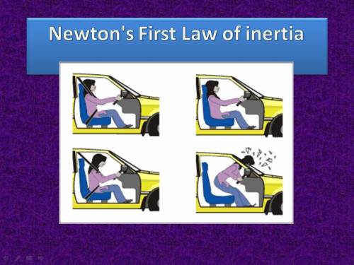 How does inertia affect a person who is not wearing a seatbelt during a collision?