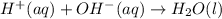 H^+(aq)+OH^-(aq)\rightarrow H_2O(l)