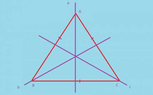 Which set of side lengths represents a triangle with 3 lines of reflectional symmetry?  3, 4, 5 3, 6