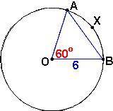 The area of sector aob is what fractional part of the area of circle o?