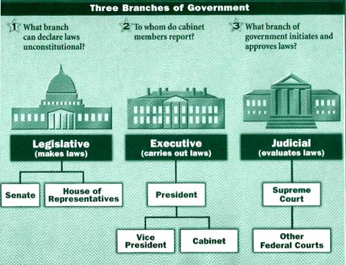 Which branch of the us government consists of two parties