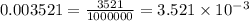 0.003521=\frac{3521}{1000000}=3.521\times 10^{-3}