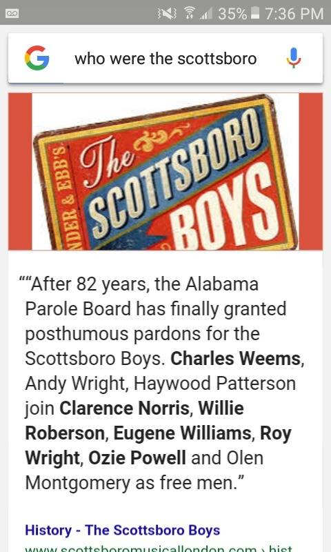 Who were the scott'sboro boys?  native son book someone  me