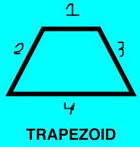 How many sides does a trapezoid have