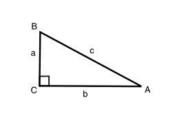 Given right triangle abc. in the given right triangle, find the length of the hypotenuse, ab, if bc