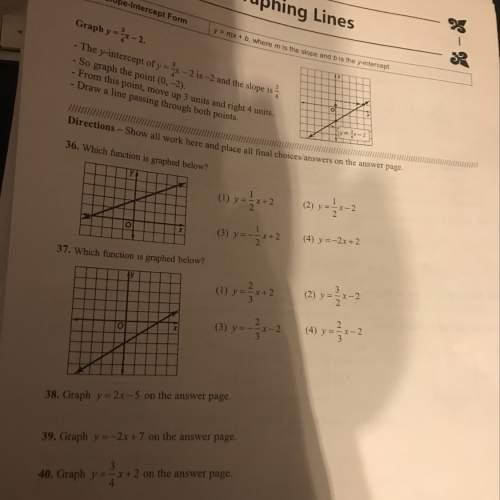 Can you me with this worksheet? can you make a graph for numbers 38-40?