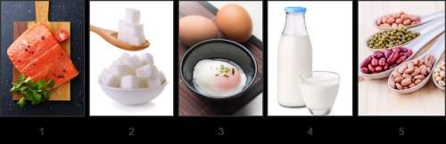 The images show representations of various food groups. which combination of food group images suppl