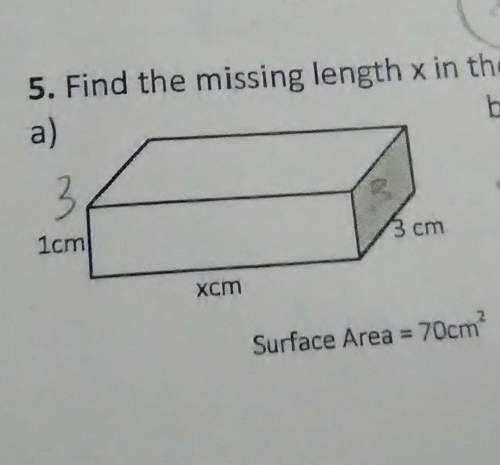 Find the missing length x in these keloids cuboids given their surface area. plz tell me how you did