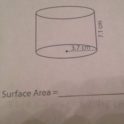 Can someone tell me the answer step by step about the surface area