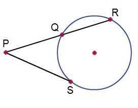 If arc sq = 84° and ∠rps = 26°, what is the measure of arc rs? need answer asap you