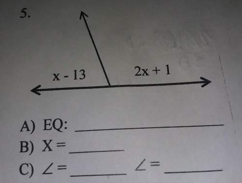 Idon't ! a) write an equation (eq that represents the diagram.b)find the value for x.c) find the mis