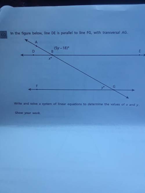Solve and show work for this problem