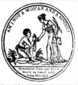 What were the ideals of the movement related to this medallion? abolition and suffrage freedom and