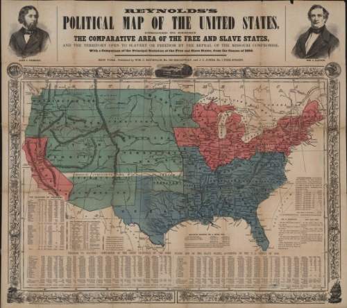 Will mark ! why did the compromise that altered the boundaries of free and slave states as shown in