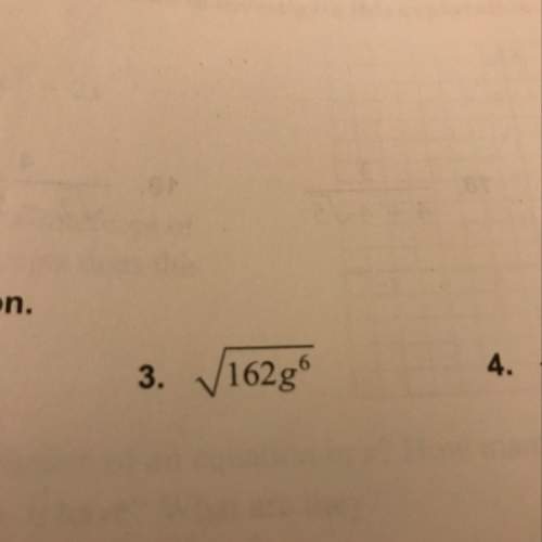 How do you solve the square root of 162g^6