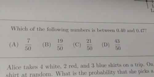 Which of the following numbers are between 0.40 and 0.47