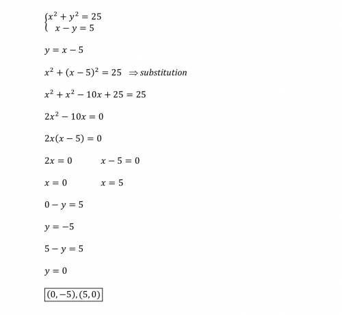 2.8 q10 find the solution set for the system's equations in the same rectangular coordinate system a