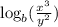 \log_b(\frac{x^3}{y^2} )