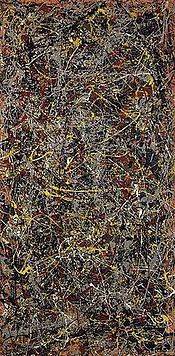 Can you give an example of a work of pollock and shortly say why it's considered to be good or why y