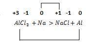 Aici, + nanacl + al did al change oxidation number?  yes no