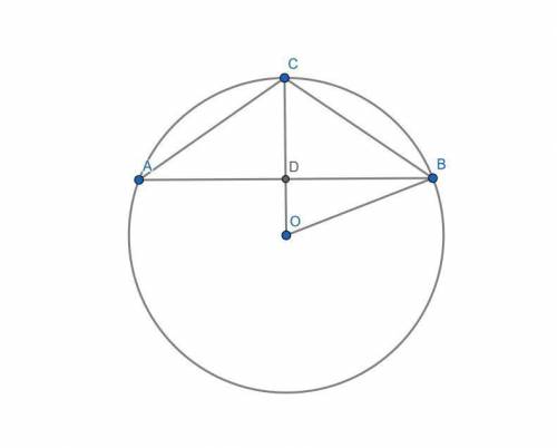 The measure of a vertex angle of an isosceles triangle is 120°, the length of a leg is 8 cm. find th