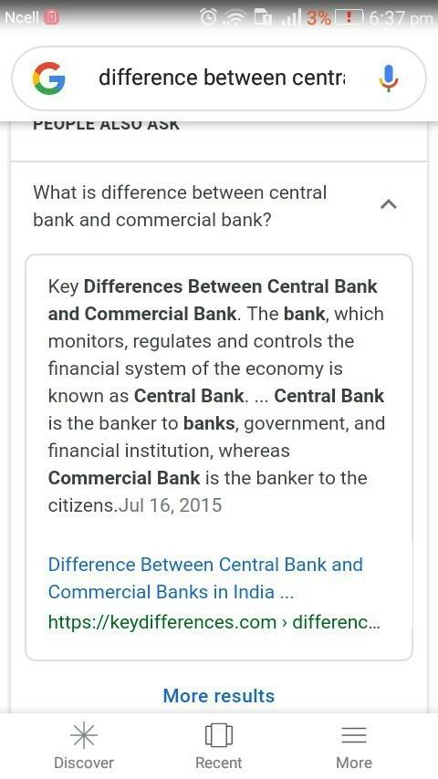 Distinguish between the central bank rate and the commercial bank's lending rate. what are these two