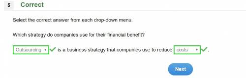 Which strategy do companies use for their financial benefit?   is a business strategy that companies