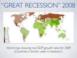 Aresult of the us recession that began in 2008 was a global recession. falling unemployment levels.