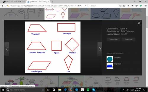 Draw and lable a pentagon and a quadrilateral
