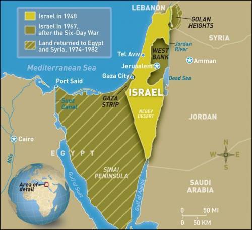Which of the following best describes the importance of the formation of israel in 1948?  a.the west